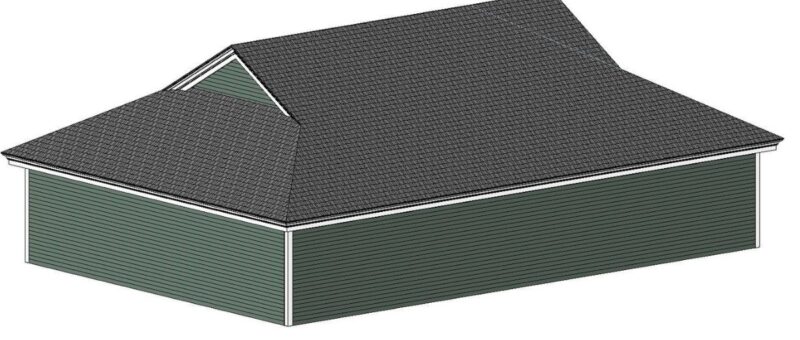 Gable On a Roof